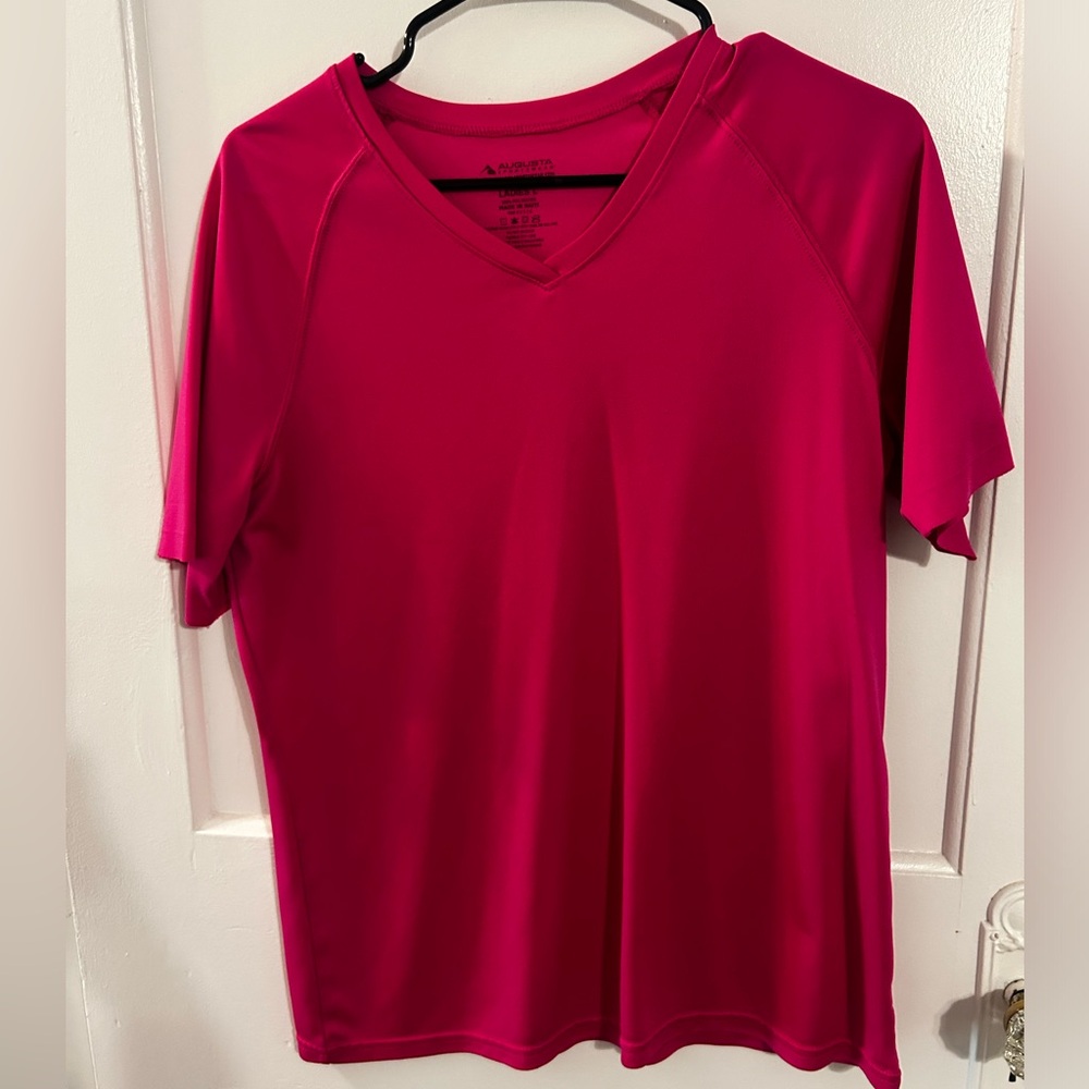 Pink athletic top